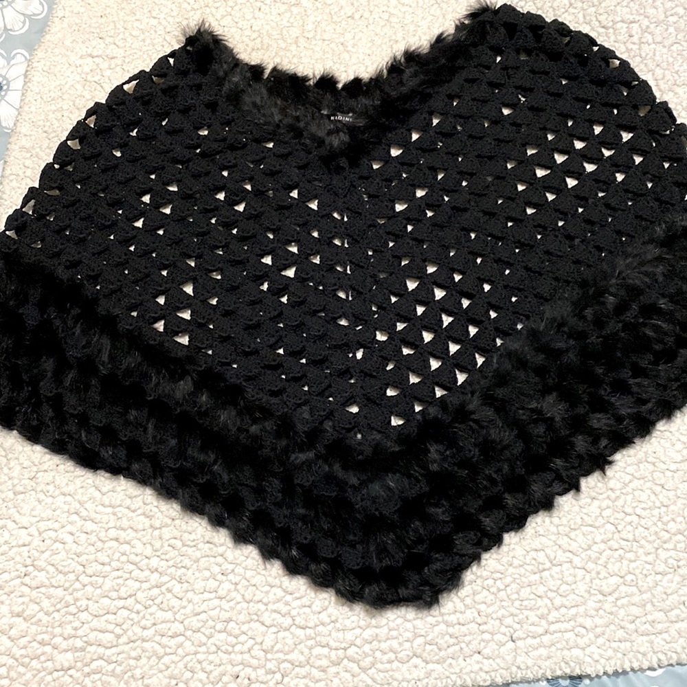Nadine Crochet Poncho